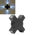 thumbnail image 1 of Lámpara De Pared, Luz Blanca Negra AC 85-265V Luz De Pared De Aluminio Para Pasillo, 1 of 7
