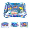 thumbnail image 2 of Baby Tummy-Time Water Mat - Infant Water Play Mat Sensory Water Playmat Pad for 3 6 9 Months Newborn Toddler Boys Girls Kids Perfect Indoor Activity Centers Fun Game Gift, 2 of 8