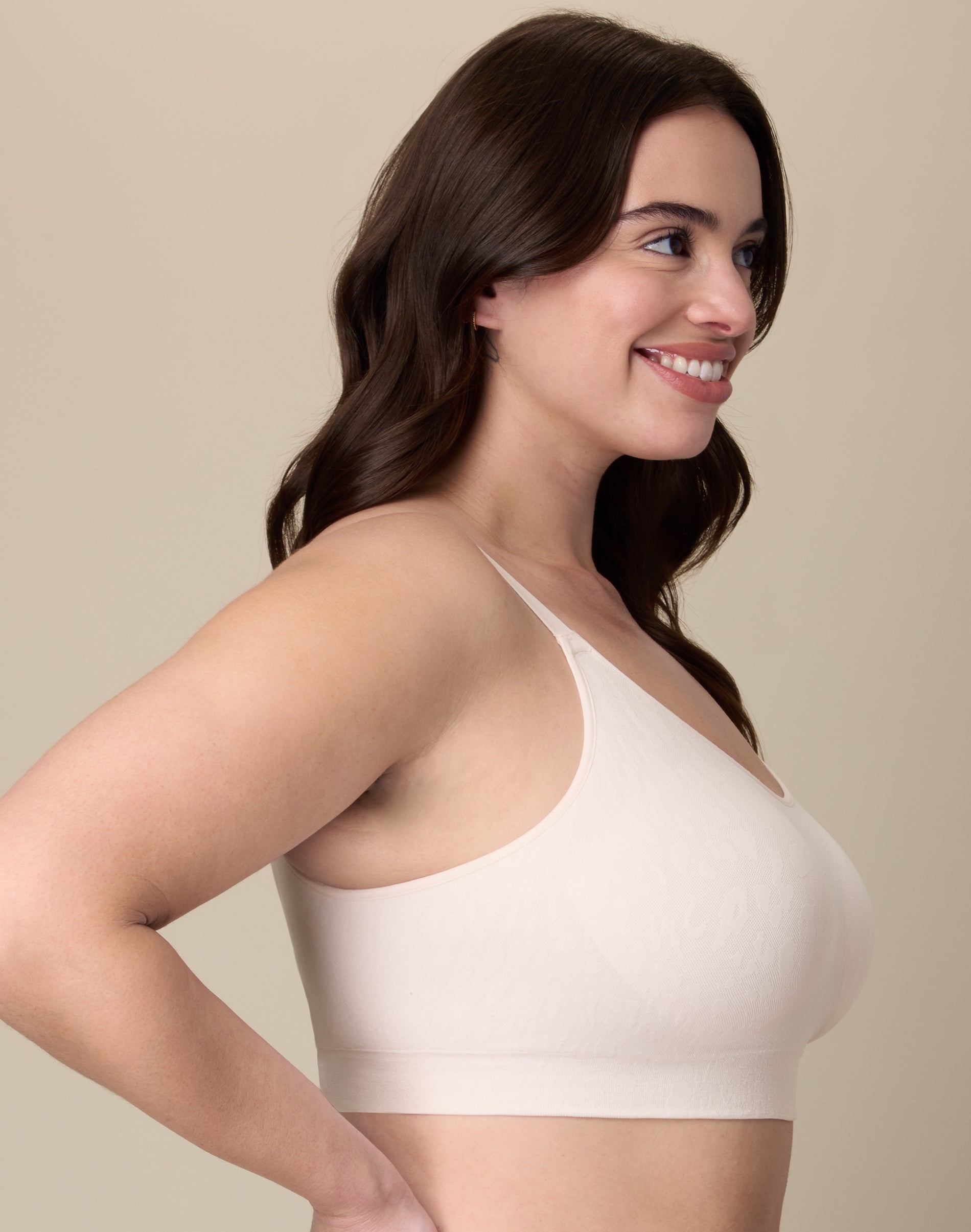 Playtex Full Coverage Convertible Wireless Bra Pack, Moisture-Wicking, 2-Pack  Heirloom White/Almond XL Women's