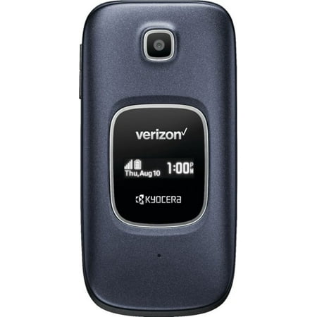 Verizon Kyocera Cadence Prepaid Cell Phone 16GB, (Best No Contract Flip Phone)