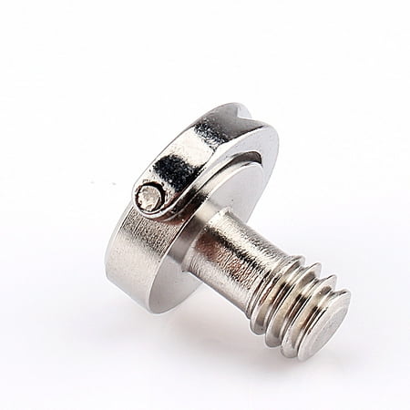 

D- Adapter Stainless Steel D- Fixing Screw Camera D- Screws For Telescopes Ball Heads Lens Collars High Strength Easy To Install Camera Tripod