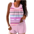 thumbnail image 2 of Traje de baño conservador tankini para mujer, estampado, talla grande, de dos piezas, dividido, traje de baño de dos piezas, traje de baño tankini para mujer, traje de baño de 2 piezas para mujer, tra, 2 of 5