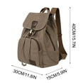 thumbnail image 3 of Fmbmuo Vintage Canvas Backpack - 30L Vintage Backpack, Outdoor Hiking, School and Travel Daypack (Coffee), 3 of 4