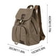 thumbnail image 3 of Mochila de senderismo Cmunyle con depósito de agua, de lona, ligera, para viajes, para mujer y hombre, reflectante, para moto, ideal para viajes, senderismo, ciclismo, camping., 3 of 8
