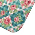 thumbnail image 5 of Pioneer Flower Floral Print Pattern Kitchen Dish Drying Mat 1 Pack, Ultra Absorbent Microfiber Drainer Mat, 16"x18", 5 of 6