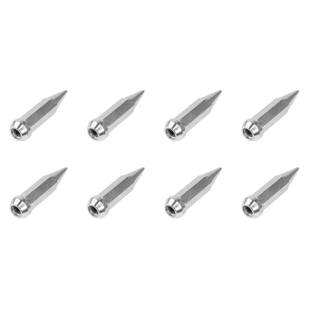 (8 Pack) MSA Spike Tapered Lug Nut 10mm x 1.25mm Thread Pitch Chrome For ARCTIC CAT 400 4x4 Automatic LE 2005-2007