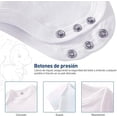thumbnail image 4 of Paquete de 6 Body Bluelander para Bebé, Mamelucos, Camisa para Bebé de 6 a 9 meses, 4 of 5