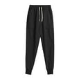 thumbnail image 4 of Tauxra Pants for Men,Loose Workwear Elastic Waist with Drawstring and Pockets,Men's Casual Cargo Pants, 4 of 5