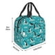 thumbnail image 3 of Easygdp Penguins On The Ice In The Sea Bolsa Térmica Premium - Tela Oxford Impermeable, Gran Capacidad, Bolsillo Frontal, Unisex para Trabajo, Escuela, Actividades al Aire Libre y Picnics, 3 of 8