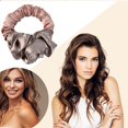 thumbnail image 4 of Dormir sin calor Rizador de pelo Diadema, Cabello largo Rodillo para el cabello Cinta para rizar Rizadores perezosos Gorros Scrunchies Cómodo Peinado , Rosa claro Sunnimix Barras de curling, 4 of 8