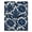 Blue, Pattern 9, variant on ODIKA 4' x 6' Machine Washable Non-Slip Area Rug, traditional floral High Traffic Rug, Blue, 963373