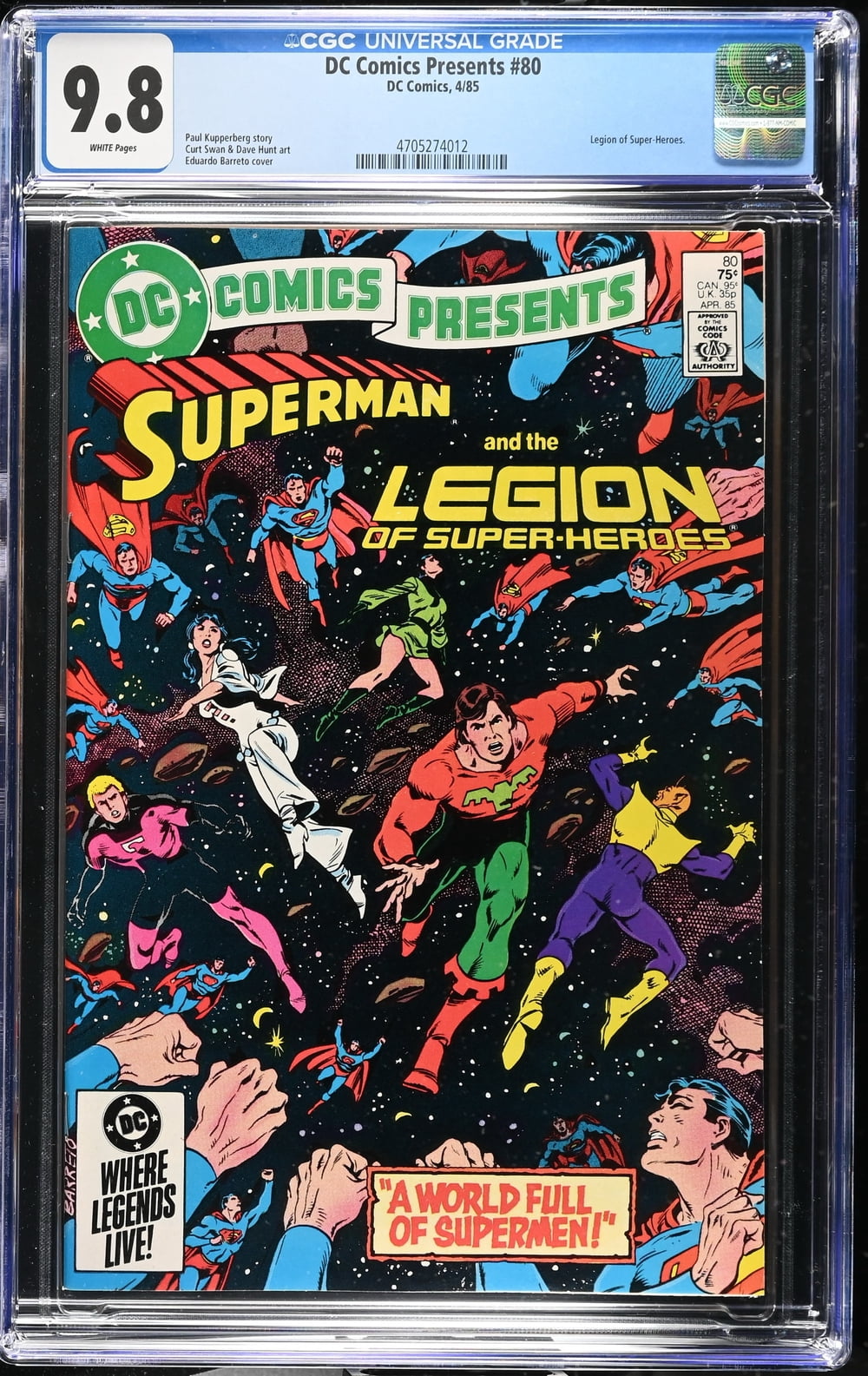 Cover of DC Comics Presents #80