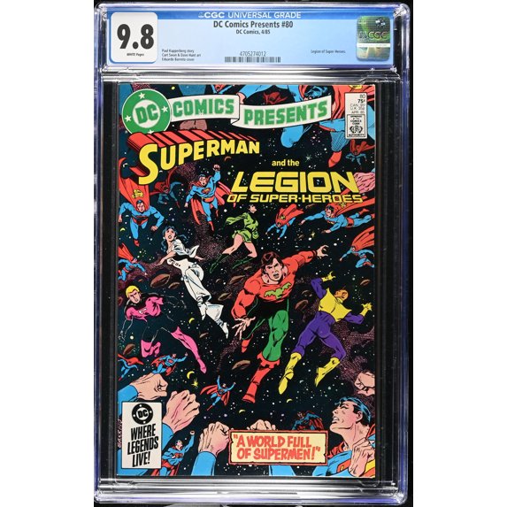 DC Comics Presents #80 - CGC 9.8 Comic Book