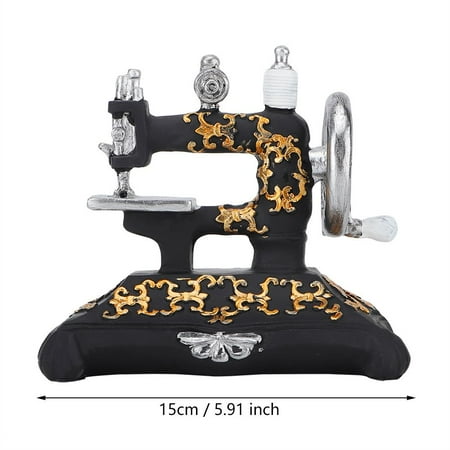 Domqga Vintage Retro Antique Sewing Machine Home Desk Decor Vintage Retro Antique Sewing Machine