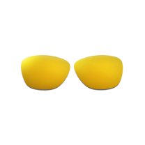 Walleva 24K Gold Polarized Replacement Lenses for Oakley Frogskins Sunglasses