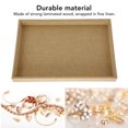 thumbnail image 4 of Jewelry Display Tray, Multipurpose Jewelry Storage Tray Convenient Yellow  For Trade Show Exhibitions For Dressing Room, 4 of 8