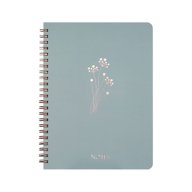 Cute Aesthetic College Ruled Notebook with Large Pockets Journal for School and Work Supplies Lined Writing Paper Subject Notebooks to Stay Organized for Students Note Taking in Class or Office