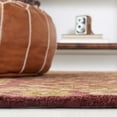 thumbnail image 4 of SAFAVIEH Antiquity Francine Oriental Wool Area Rug, Wine/Gold, 7'6" x 9'6" Oval, 4 of 11