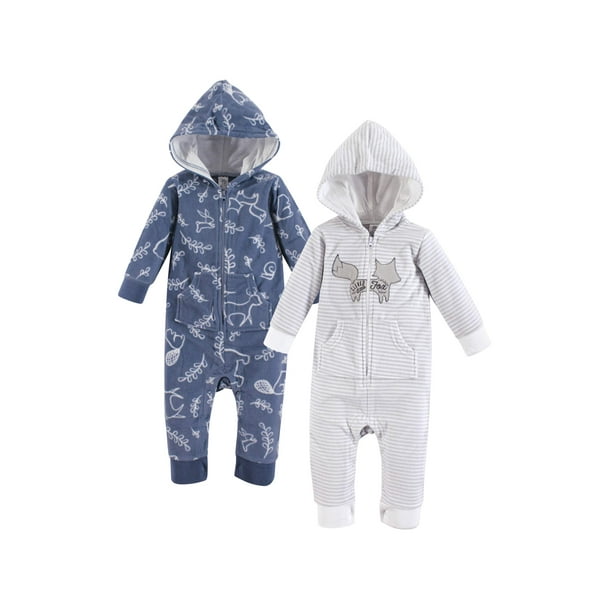 Yoga Sprout Yoga Sprout Baby Boy Fleece Jumpsuits and Coveralls, 2