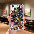thumbnail image 2 of Rock Bands Case Compatible with iPhone 14,Aesthetic Art Design TPU Full Cover Shock-proof Case, 2 of 6