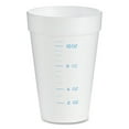 thumbnail image 3 of Dart 16J16GRA 16 oz. Graduated Foam Medical Cups - White (1000/Carton), 3 of 10