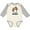 Natural and Heather, variant on Inktastic Kc Cavalier Spaniel Boys or Girls Long Sleeve Baby Bodysuit