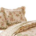 thumbnail image 3 of Benzara BM14911 Denali Fabric Quilt Set with Floral Prints, Multi Color - Twin Size - 2 Piece, 3 of 5