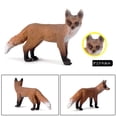 thumbnail image 6 of Biplut Realistic Fox Wild Animal Figure PVC Figurine Crafts Kids Toy Desktop Decor, 6 of 13