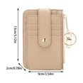 thumbnail image 1 of Bdday Storage Bags Card Bag Overseas Taobao Id Bag Large Capacity Wallet Card Slot Brief Thoroughfare Control Card Wrap Solid Color Small Card Bag Small Makeup Bag, 1 of 5