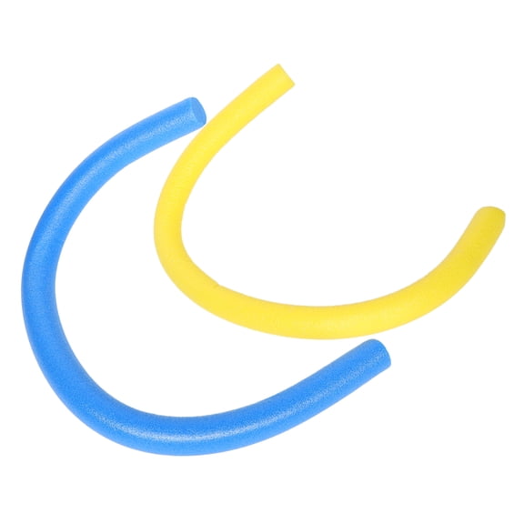 WASHWEPE Pool Noodles Assorted Color 2Pcs 58.95X2.36X2.36in