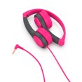 thumbnail image 2 of JLab JBuddies Folding Gen 2 Kid's Memory Foam Wired Headphones, Pink/Gray, 2 of 4