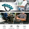 thumbnail image 5 of SCRAWLGOD Palm Tree Spots Dustproof Office Chair Armrest Slipcovers Comfortable Gaming Chair Arm Covers Scratch Resistant Computer Chair Arm Protector, 4 Pieces, 5 of 6