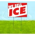 thumbnail image 1 of We Sell Ice (18" x 24") Yard Sign, Includes Metal Step Stake, 1 of 6