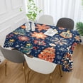 thumbnail image 2 of Yayeee Tablecloths 54" x 54" Rectangle Wrinkle Resistant Party Table Cover, Christmas Splendor, 2 of 8