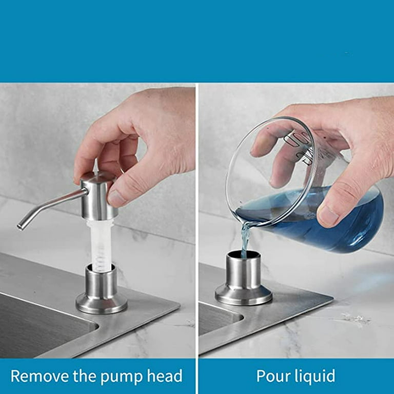 How to Install a Kitchen Sink Soap Dispenser