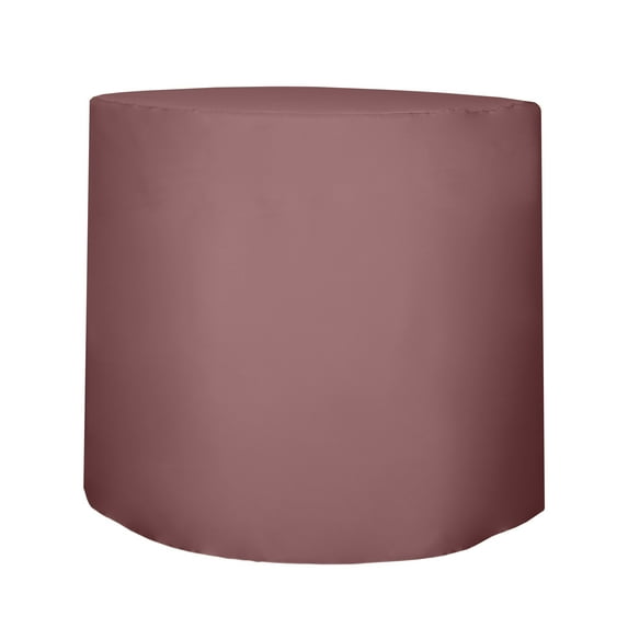 Ultimate Textile 30-Inch Round Fitted Polyester Cocktail Table Cover 42"H