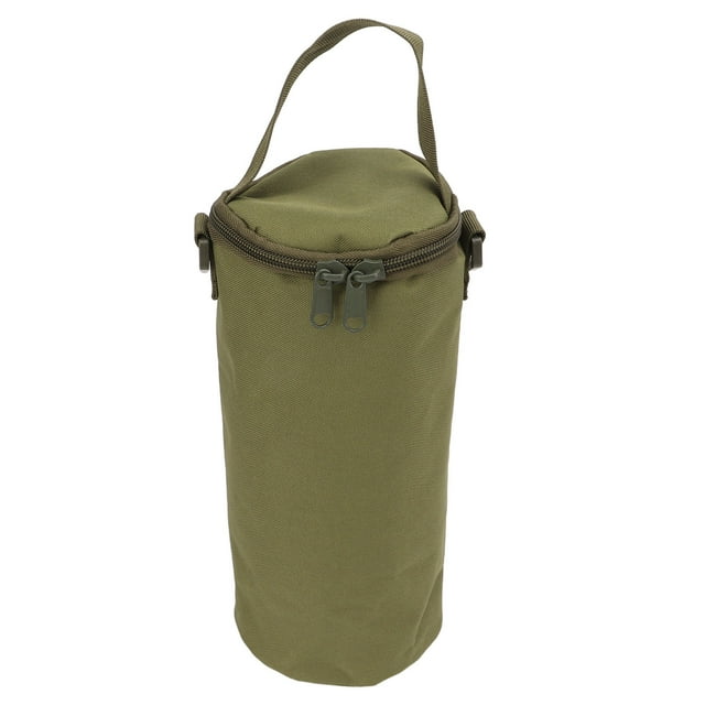 Sac de Camping Polyvalent Sac de Camping 1000D Sac de Rangement de Camping en Nylon Double Fermeture à Glissière Poignée Sac de Rangement Design avec Bandoulière pour les Réservoirs d'Essence