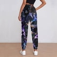 thumbnail image 2 of Solo Leveling Women's Jogger Track Pants Print Drawstring Lounge Sweatpants Casual Trousers for Yoga, Workout 2XL, 2 of 7