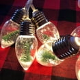 thumbnail image 4 of Snow Globe Christmas String_Lights LED Mini Christmas Tree Snowflake Globe Bulb Lights Strand  Holiday String_Lights  Battery Operated  for Family Friends, 4 of 12