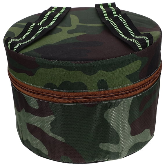 HONMEET Portable Outdoor Gardening Stool with Camouflage Foam Seat, Comfortable and Lightweight for Seniors and Outdoor Activities