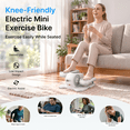 thumbnail image 2 of MERACH Under Desk Elliptical Machine for Home, Seated Elliptical Trainers for Seniors with Remote Control, Anti-Slip Mat, 2 of 9