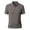 Brown, variant on LNZGNM Mens Golf Polo Woven Pattern Short Sleeve Top Golf Polos for Men casual Golf Shirts for Men Leisure & Commute,Ginger(XXXL)
