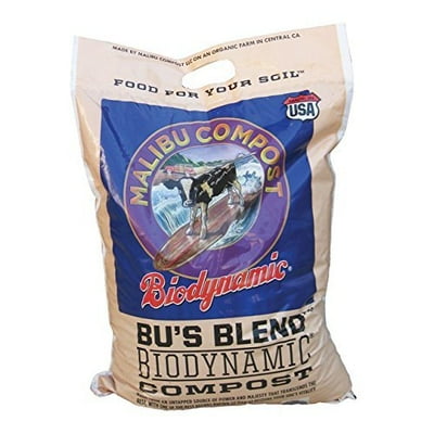 Malibu Compost Bu's Blend Biodynamic Compost, 12 Quart