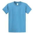 thumbnail image 5 of Mafoose Mens Cotton Essential T-Shirts Aquatic Blue S, 5 of 6