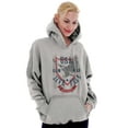 thumbnail image 5 of USA Live Free American Bald Eagle Unisex Plus Fleece Graphic Sweatshirt Brisco Brands 2X, 5 of 6