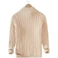 thumbnail image 4 of YATELLE Autumn Winter Pullover Sweater Collar Cotton Knit Street Clothes, 4 of 13
