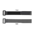 thumbnail image 3 of Cable Ties Reusable Self Adhesive Black Width 20mm Nylon Strap Reverse Buckle Line Wire Organizer Hook Loop Bundle Fastener 20x600mm 100 pieces, 3 of 5