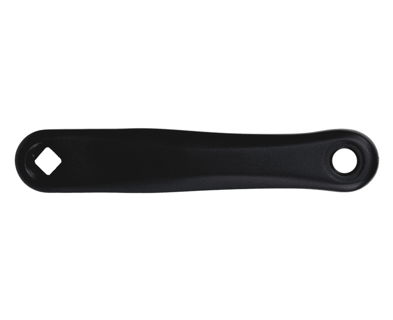 SR SUNTOUR XCC 175MM LEFT DIAMOND TAPER SILVER BICYCLE CRANK ARM