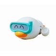 thumbnail image 1 of Baby bath water toy white Duck Wind Up Bath Toys for Toddlers 1-3 2-4 3-5, Colorful Baby Shower Games, Holidays or Special Days, 1 of 5