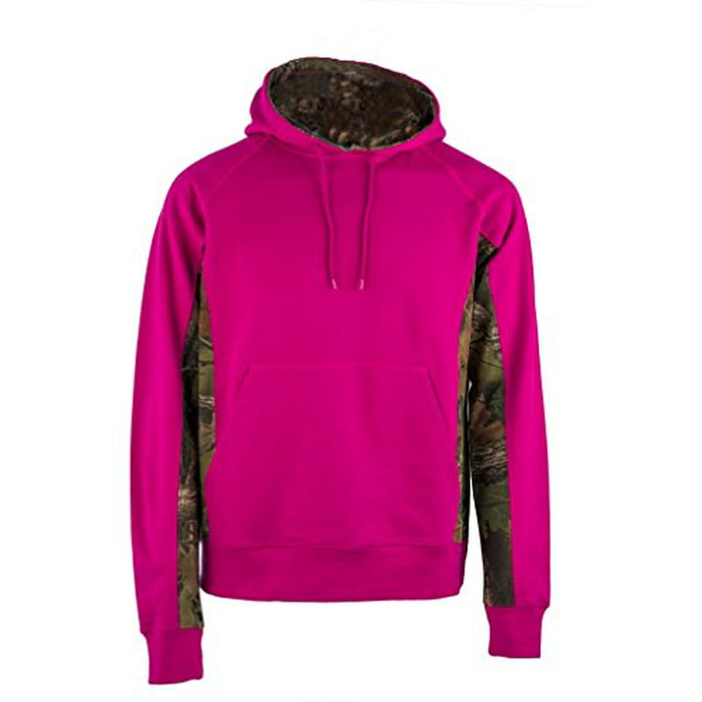 TrailCrest - Trail Crest Women's Camo Hooded Sweatshirt XS Rose ...